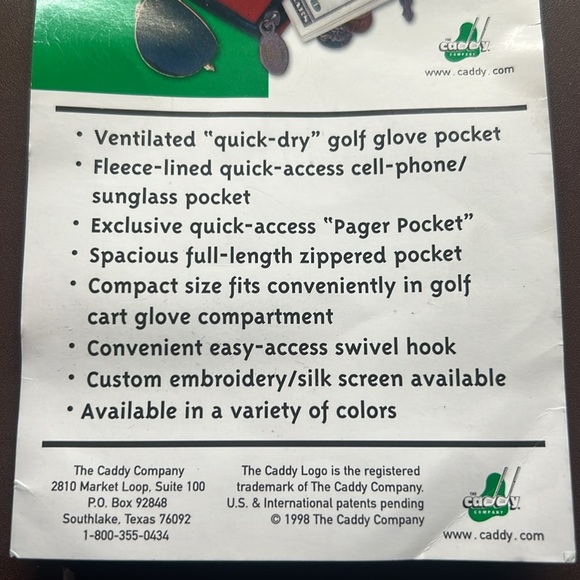 The Golfer’s Wallet - Black - Picture 5 of 5